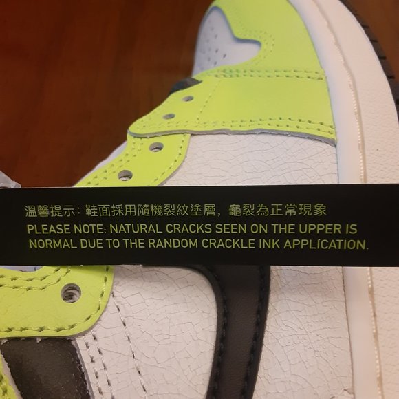 SIZE 6M / 7.5W - Jordan 1 Retro High OG Visionaire - 555088-702 - AUTHENTIC NEW! - Picture 10 of 13